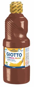 Temperová barva Giotto - 500 ml, hnědá