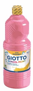 Temperová barva Giotto - 1000 ml, růžová
