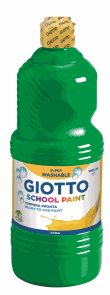 Temperová barva Giotto - 1000 ml, zelená