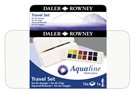 Sada akvarelových barev Daler-Rowney - cestovní box - 12 x 1/2 pánvička + štětec
