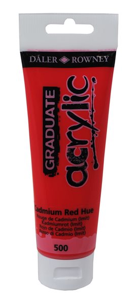 Levně Graduate akrylová barva 120 ml - Kadmium červené