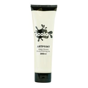 SCOLA Tiskařsk&#225; barva 300ml - b&#237;l&#225;