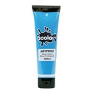 SCOLA Tiskařská barva 300ml - tyrkysová