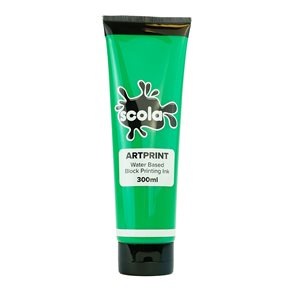 SCOLA Tiskařsk&#225; barva 300ml - brilantn&#237; zelen&#225;