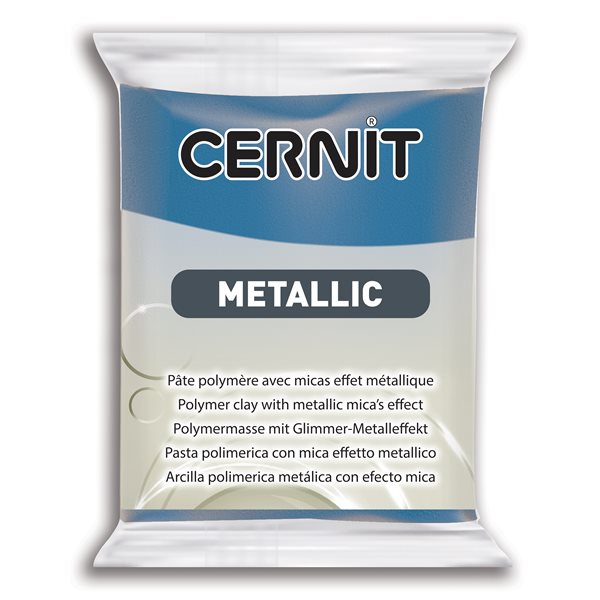 Levně CERNIT Metallic 56g modrá