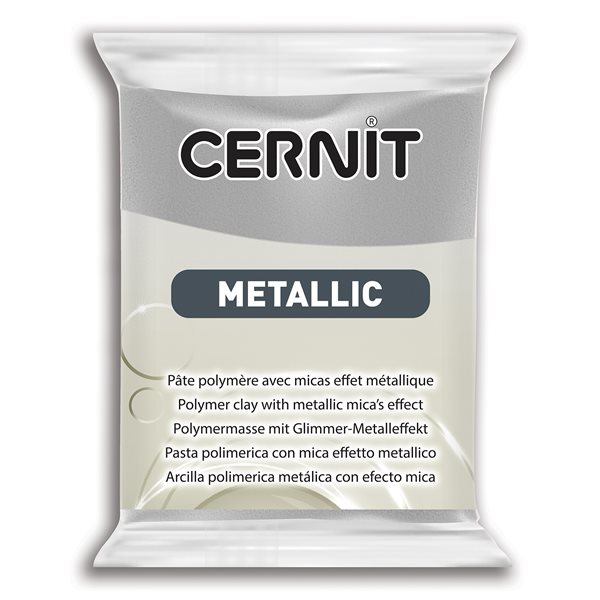 Levně CERNIT Metallic 56g stříbro