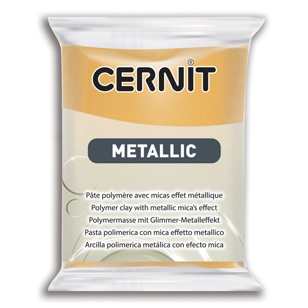 Levně CERNIT Metallic 56g zlatá
