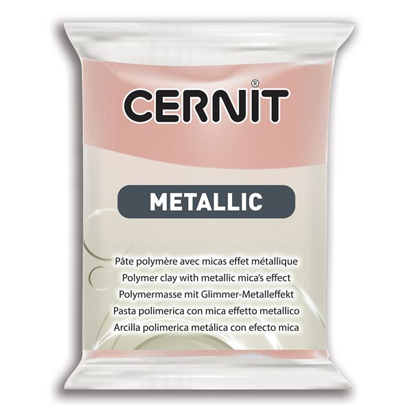 Levně CERNIT Metallic 56g zlatá růžová