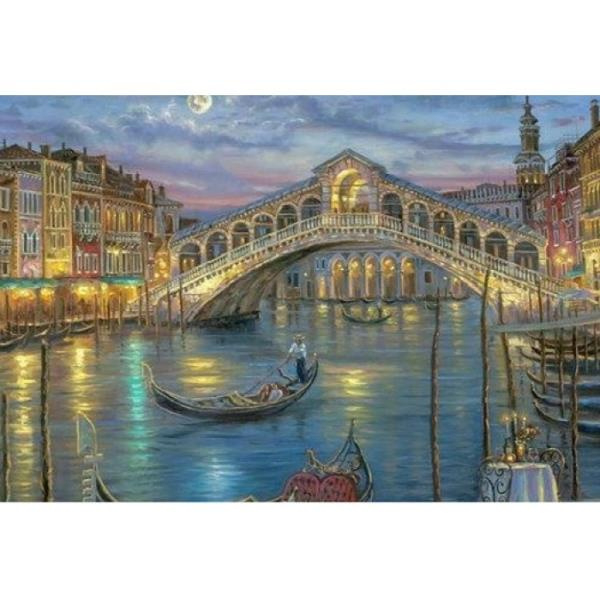 Levně Diamantový obrázek - Benátky 30 × 40 cm