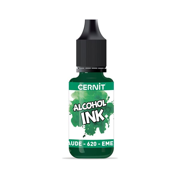 Levně Alkoholový inkoust CERNIT 20 ml - smaragdově zelený