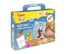 JOVI PLAY&FUN sada na malování pískem 12 ks - Oceán