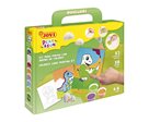 JOVI PLAY&FUN sada na malování pískem 12 ks - Dinosauři