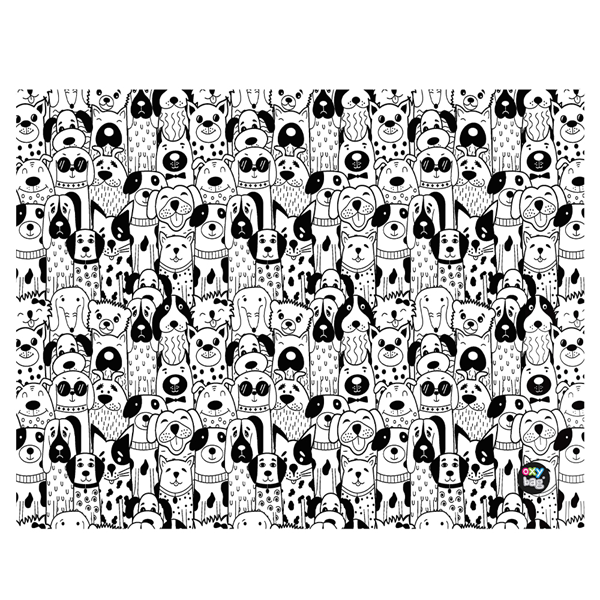 Ubrus do výtvarné výchovy 65 × 50 cm - Pets