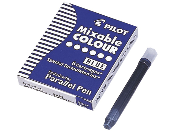 Náplň Pilot Parallel Pen modrá - 6 ks