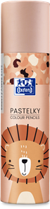 Pastelky Oxford KIDS v tubě, 24 + 2 barvy, lev