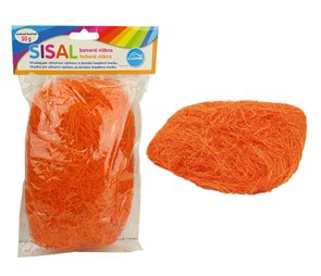 Sisal oranžov&#253; 30g LUMA