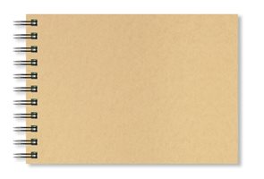 Skicák Krafty, A4 na šířku, 40 bílých listů/150 g
