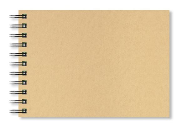 Skicák Krafty, A4 na šířku, 40 bílých listů/150 g