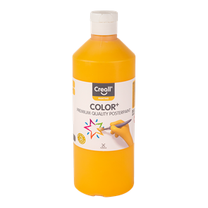 Temperová barva Creall 500 ml - tmavě žlutá