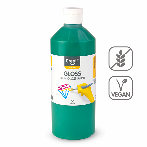 Barva s vysokým leskem Gloss, 500 ml, zelená