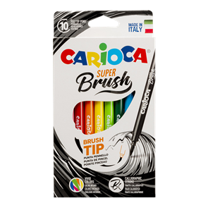 Fixy Carioca Brush - 10 ks