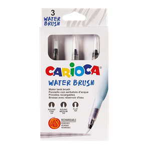 Sada vodn&#237;ch štětců Carioca - 3 ks