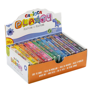 Plastel&#237;na Carioca 12 &#215; 150 g, displej - mix&#160; barev