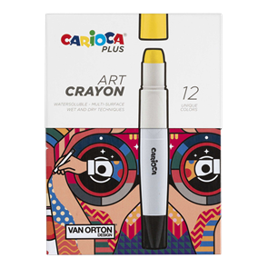Voskovky Art Carioca PLUS - box 12 ks