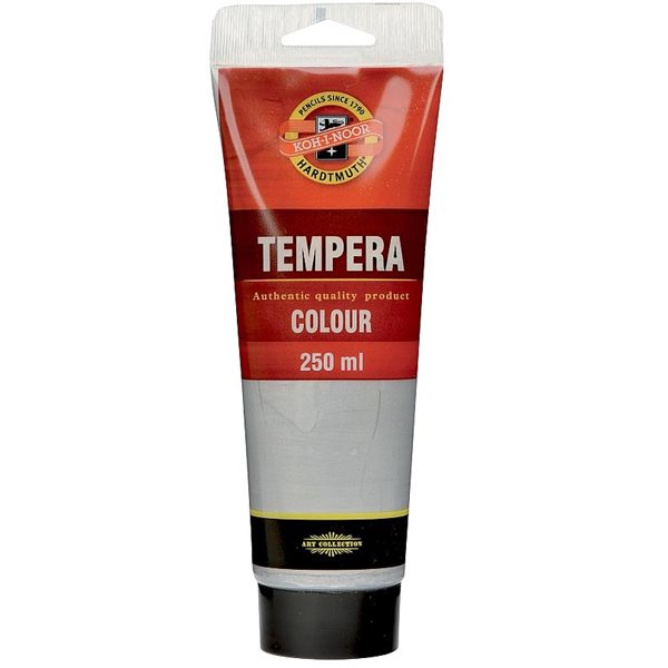 Levně Temperová barva koh-i-noor Tempera 250 ml - stříbrná