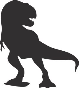 Plastová šablona - Dinosaurus, 14,5 × 14,5 cm