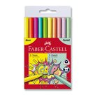 Dětské fixy Faber-Castell Grip - sada 10 barev (neon + pastel)