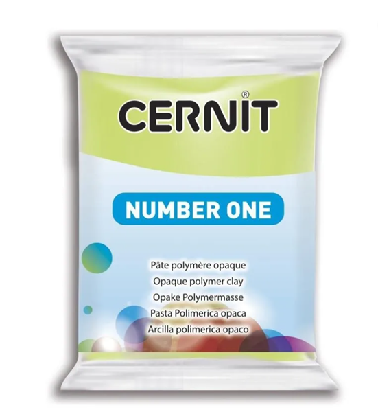 CERNIT Modelovací hmota 56 g - zelená anis 