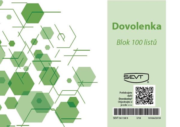 Levně Dovolenka - blok A6, 100 listů