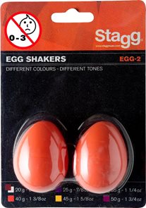 Shaker vajíčka - oranžová