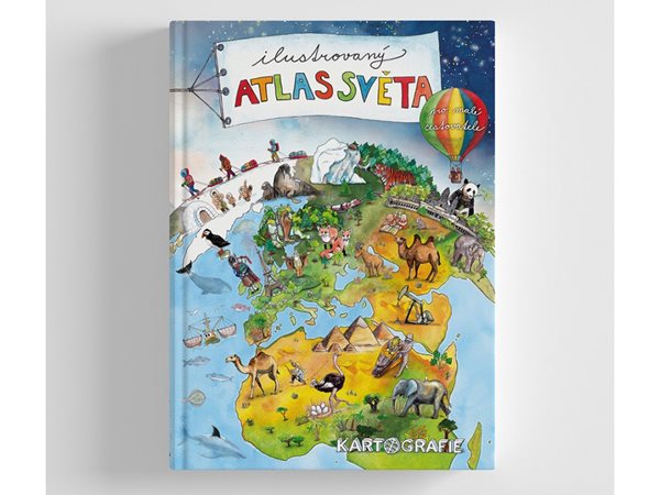 Ilustrovaný atlas světa pro malé cestovatele - 230 x 320 mm