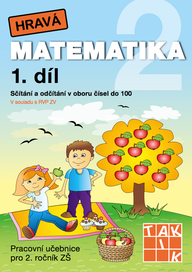 Hravá matematika 2 - pracovní učebnice 1. díl - Faltinová M. a kolektiv - 210×297 mm
