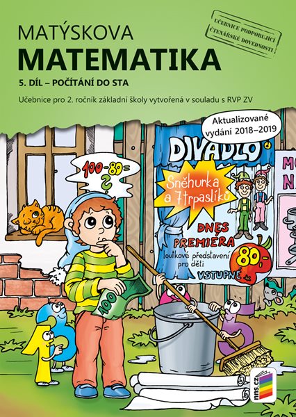 Levně Matýskova matematika 2 - Počítání do sta - učebnice 5. díl - A4
