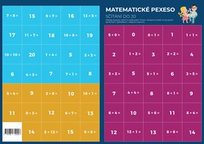 Pexeso - Matematika - Sčítání v oboru do 20 
