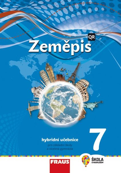 Zeměpis 7 nová generace - hybridní učebnice - Kohoutová Alice, Preis Jiří , Dvořák Jiří - 21 x 29,7 cm