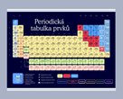Periodická tabulka prvků 420 x 594 mm - výukový plakát