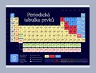 Periodická tabulka prvků 1000 x 1400 mm - výukový plakát