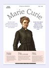 Plátěný obraz Marie Curie 420 × 594 mm