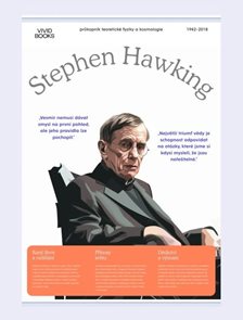 Pl&#225;těn&#253; obraz Stephen Hawking 420 &#215; 594 mm