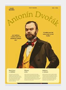 Pl&#225;těn&#253; obraz Anton&#237;n Dvoř&#225;k 420 &#215; 594 mm