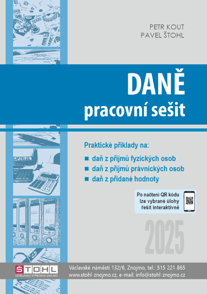 Daňě 2025 - pracovní sešit