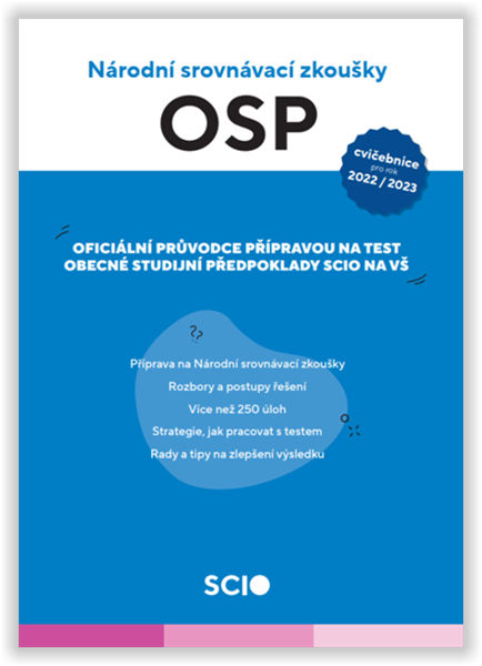 Scio testy - Jdu na VŠ - Cvičebnice OSP - A4