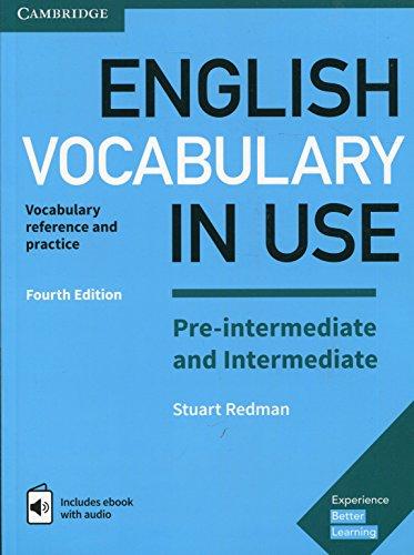 English Vocabulary in Use Pre-intermediate a intermediate with answers + eBook, 4th edition - Stuart Redman - 196 x 263 mm