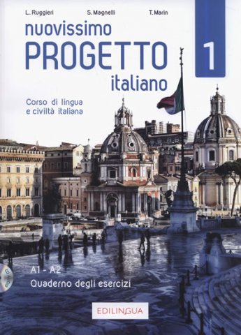 Nuovissimo Progetto Italiano 1 - pracovní sešit + CD - Paulsen - 28x21 cm