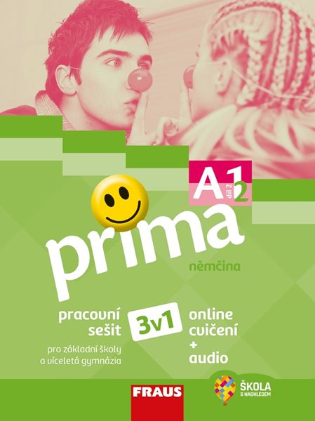 Prima A1 díl 2 - pracovní sešit 3v1 - Friederike Jin, Lutz Rohrmann, Milena Zbranková - 21 x 29,7 cm
