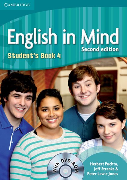 English in Mind 2nd Edition Level 4 Student's Book + DVD-ROM - Lewis-Jones, Peter; Puchta, Herbert; Stranks, Jeff - 295 x 212 x 6 mm